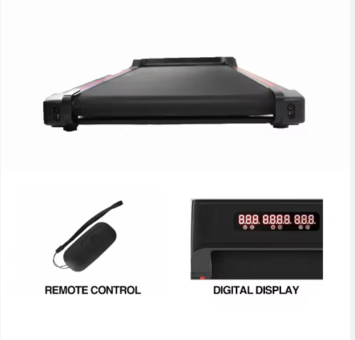 Smart Mini Desk Treadmill for Home Gym Use Electric with Portable Walking Pad for Bluetooth No Handle for User Convenience